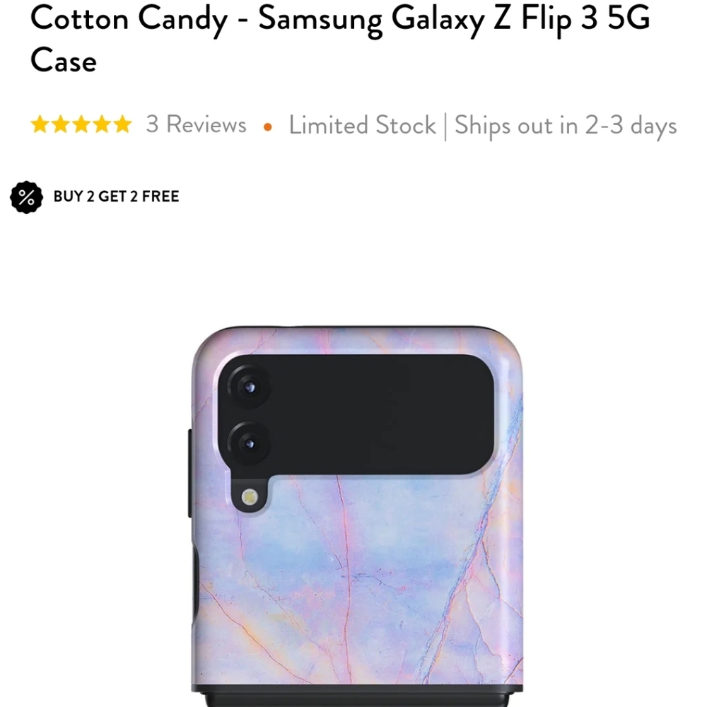 Case for Samsung Galaxy Z Flip 3